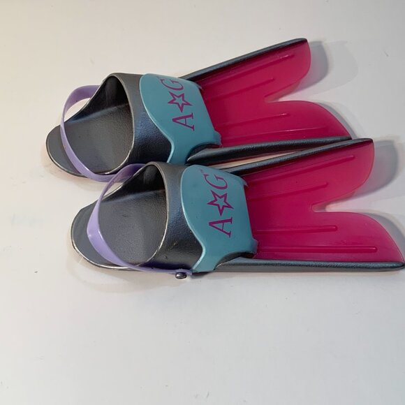 American Girl Scuba Flippers Swim Fins 18 Inch Doll - Picture 2 of 4